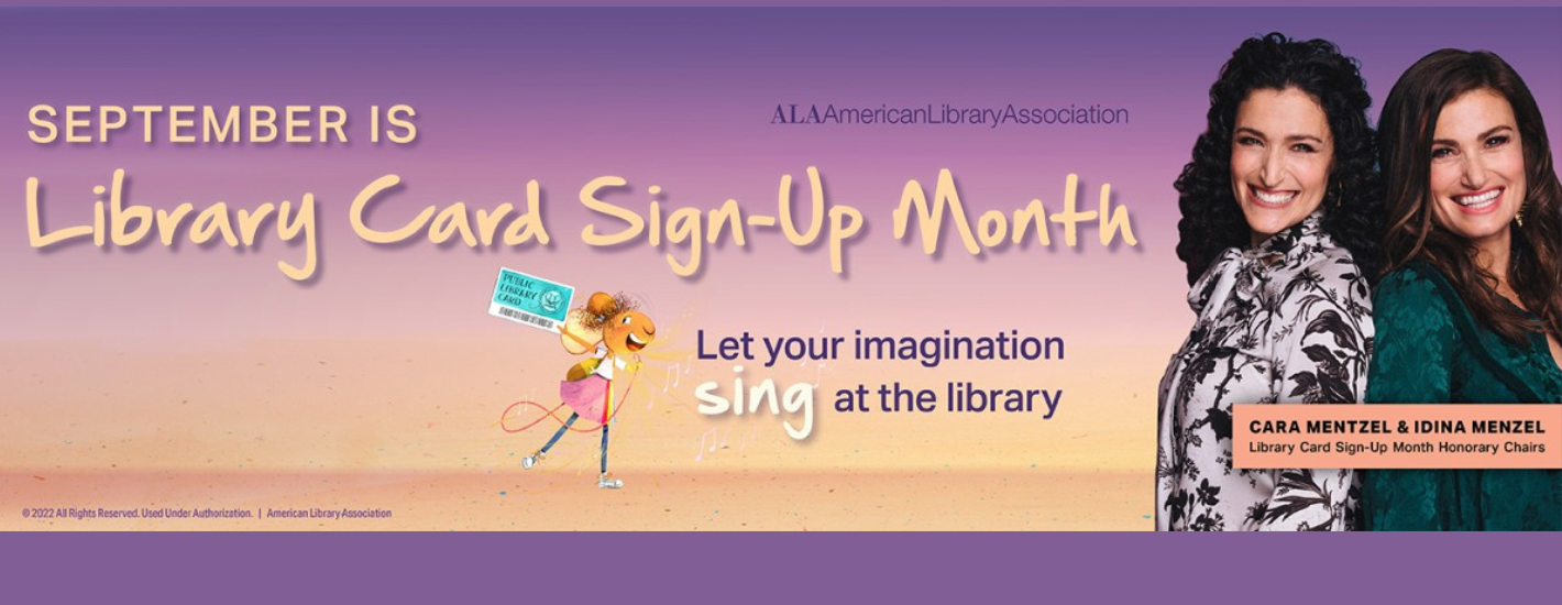 National Library Card Sign-Up Month